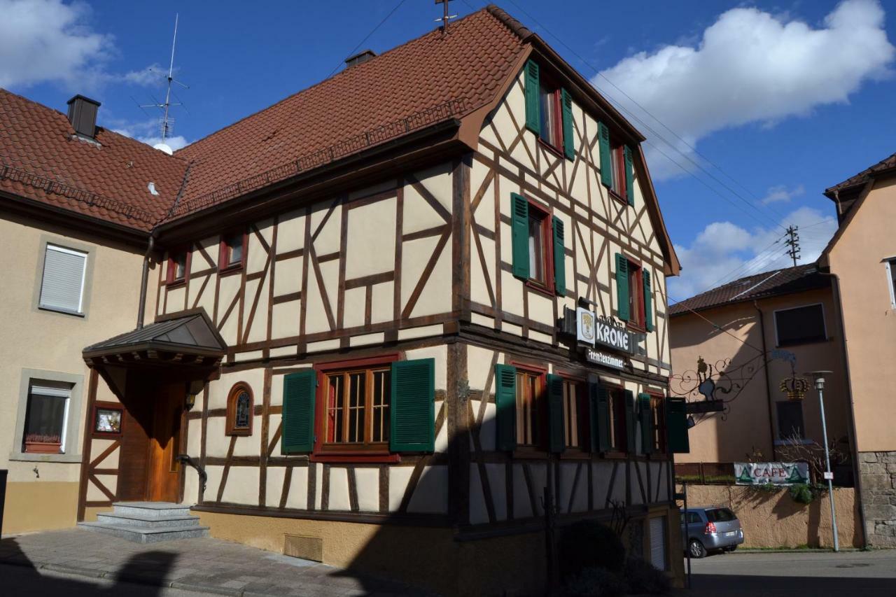 Pension Krone Sternenfels Экстерьер фото